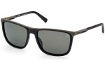 Slnečné okuliare Timberland TB9302 02R Polarized Squared Čierne