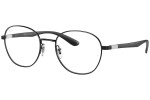 Okuliare Ray-Ban RX6461 2509 Squared Čierne