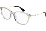 Okuliare Gucci GG1061OA 002 Squared Priehľadné