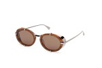 Slnečné okuliare Max Mara MM0103 50E Okrúhle Hnedé