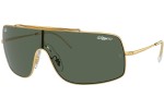 Slnečné okuliare Ray-Ban RB3897 001/71 Squared Zlaté