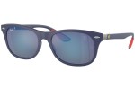 Slnečné okuliare Ray-Ban RB4607M F604H0 Polarized Squared Modré