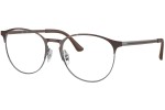 Okuliare Ray-Ban RX6375 3172 Okrúhle Sivé