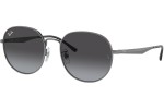 Slnečné okuliare Ray-Ban RB3727D 004/8G Okrúhle Sivé