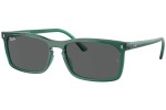 Slnečné okuliare Ray-Ban RB4435 6615B1 Obdĺžníkové Zelené