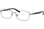 Okuliare Ray-Ban RX6527D 2502 Squared Sivé