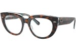 Okuliare Ray-Ban RX5586 8401 Squared Havana