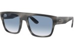 Slnečné okuliare Ray-Ban Drifter RB0360S 14043F Squared Sivé