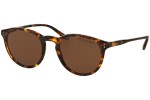 Slnečné okuliare Polo Ralph Lauren PH4110 513483 Polarized Okrúhle Havana