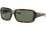 Slnečné okuliare Ray-Ban Junior RJ9072S 152/71 Obdĺžníkové Havana