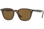 Slnečné okuliare Ray-Ban RB4258 710/73 Squared Havana