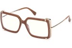 Okuliare Max Mara MM5155-B 056 Squared Hnedé