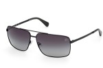 Slnečné okuliare Timberland TB00030 02D Polarized Pilot Čierne