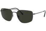 Slnečné okuliare Ray-Ban RB3666 004/N5 Polarized Obdĺžníkové Sivé