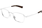 Okuliare Saint Laurent SL729 005 Squared Strieborné