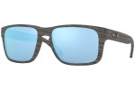 Slnečné okuliare Oakley Holbrook XS OJ9007-11 Polarized Squared Hnedé