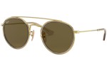 Slnečné okuliare Ray-Ban Junior RJ9647S 223/73 Okrúhle Zlaté