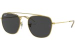 Slnečné okuliare Ray-Ban RB3557 919648 Polarized Squared Zlaté