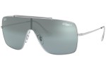 Slnečné okuliare Ray-Ban Wings II RB3697 003/Y0 Jednoliate | Shield Strieborné