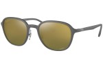 Slnečné okuliare Ray-Ban Chromance Collection RB4341CH 60176O Polarized Squared Sivé