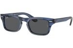 Slnečné okuliare Ray-Ban Junior Burbank Jr RJ9083S 707287 Obdĺžníkové Modré