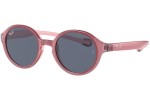 Slnečné okuliare Ray-Ban Junior RJ9075S 709887 Okrúhle Fialové