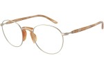 Okuliare Giorgio Armani AR5117 3002 Okrúhle Zlaté